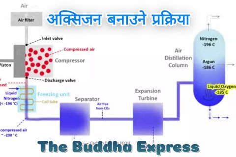 अक्सिजन कसरी बन्छ?(प्रक्रिया सहित )