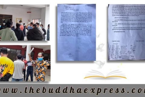 स्नातक प्रथम वर्षको विद्यार्थीले त्रि.वि.लाई बुझाए ज्ञापनपत्रःमाग पूरा नभए आन्दोलनको चेतावनी