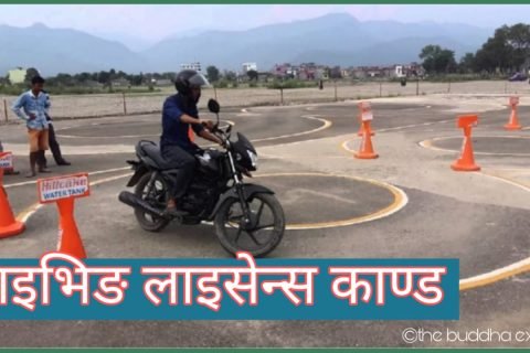 ड्राइभिङ लाइसेन्स काण्ड: भाइको ड्राइभिङ लाइसेन्सको ट्रायल दिन गएका दाइ पक्राउ