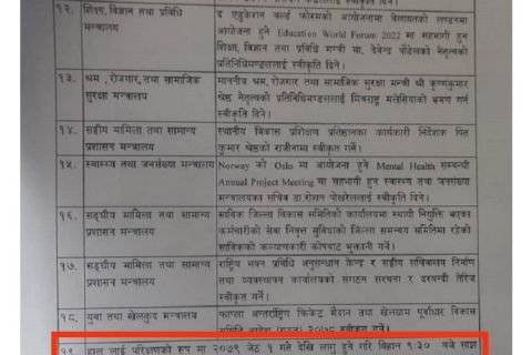 जेठ १ गतेदेखि शनिबार र आइतबार बिदा दिने सरकारकाे निर्णय
